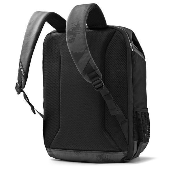 Balo du lịch Mr Vui BLDL 987, cặp thời trang nam nữ unisex phong cách basic màu đen đi chơi, đi làm