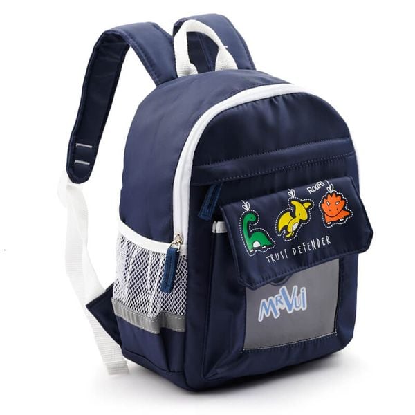 Balo mẫu giáo Mr Vui BLH 998 hình ảnh dễ thương (28 x 22 x 13 cm)