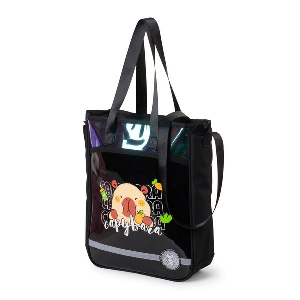 Túi Tote trẻ em Mr Vui 003 dây buộc chéo Hàn Quốc chống thấm nước đi học, du lịch, đi chơi cho bé