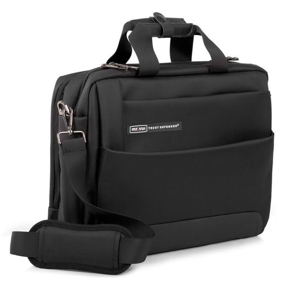 Cặp sách công sở Mr Vui đựng được laptop 15.6 inch nhiều ngăn rộng rãi chống thấm, chống sốc CSV 434