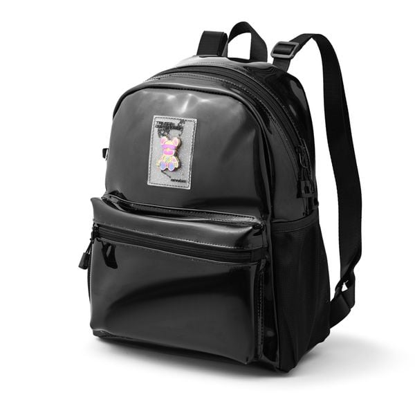 Balo teen Mr Vui BLTEEN 1021 balo thời trang cho nữ (31 x 28 x 13 cm) - móc khóa ngẫu nhiên