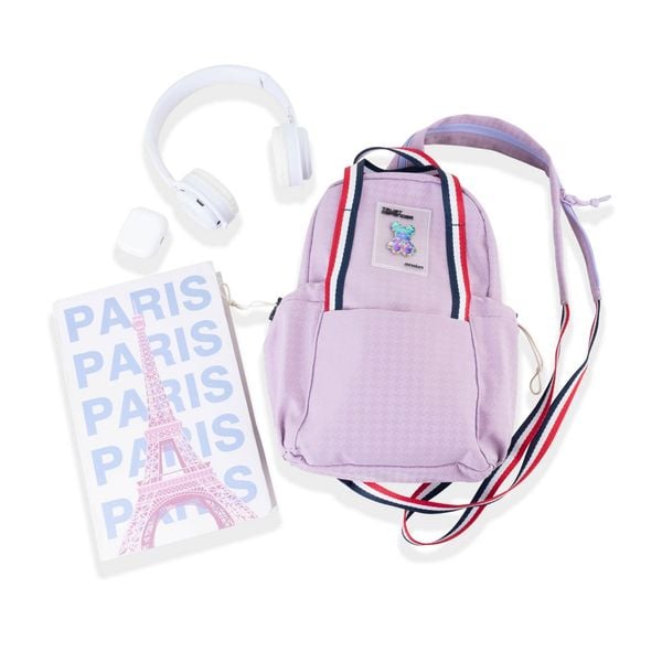 Balo mini Mr Vui 1047 balô thời trang nữ cao cấp, dễ thương cho học sinh, sinh viên, đi học, đi chơi