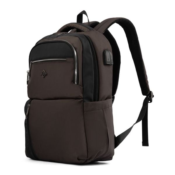 Balo Laptop Mr. Vui BLLT 1018 ngăn laptop 14 inch thích hợp cho đi học và đi làm (42 x 30 x 13 cm)