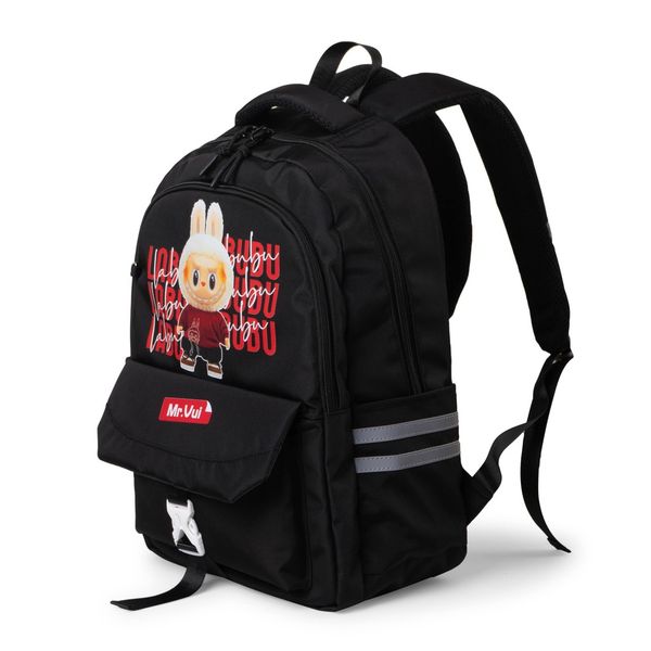 Balo thời trang Mr Vui 1030 hoa văn nam nữ phong cách unisex, vải cao cấp chống thấm nước