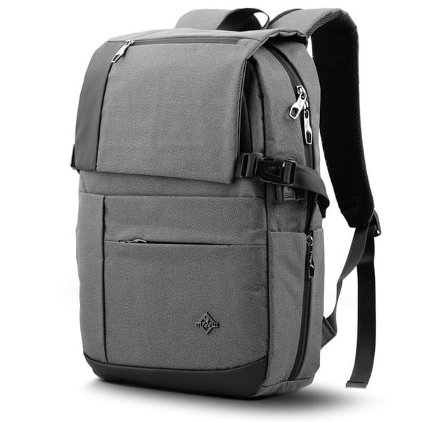 Balo Laptop Mr. Vui BLLT 966 ngăn laptop 15.6 inch thích hợp cho đi học và đi làm (44 x 31 x 14 cm)