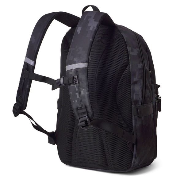 Balo du lịch Mr Vui BLLT 1039, cặp laptop nam chống thấm cho học sinh, sinh viên họa tiết camo