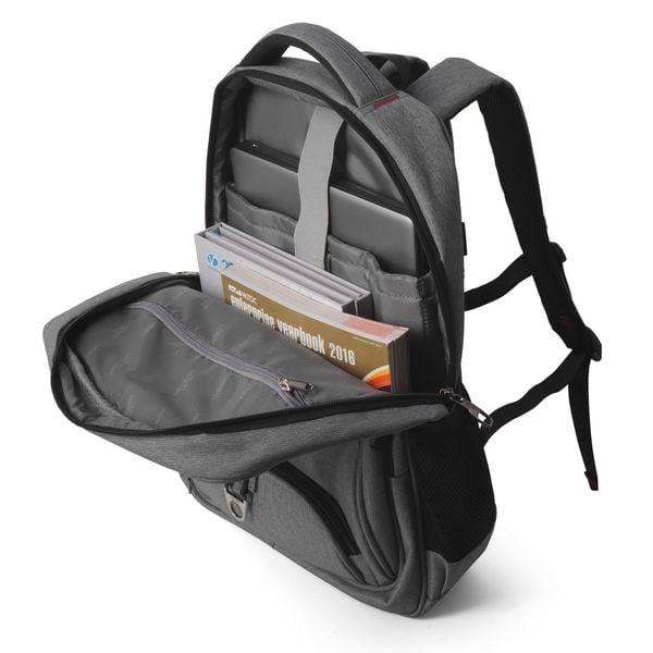 Balo du lịch Mr Vui BLLT 963, cặp laptop 17 inch nam, nữ văn phòng, sinh viên nhiều ngăn chống thấm