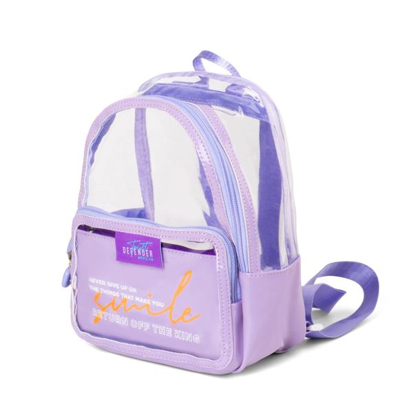 Balo mini Mr Vui BLTEEN 1023, balo thời trang trống suốt cho nữ style hàn quốc ullzang nhiều màu