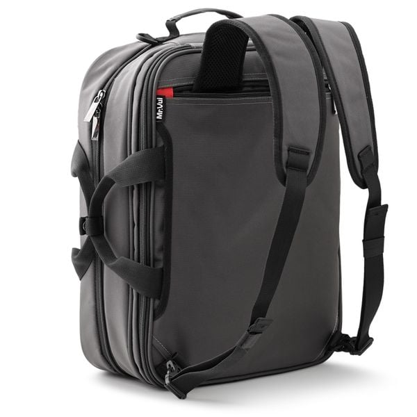 Cặp đa năng Mr Vui CNV 444 ngăn laptop 15.6 inch phù hợp đi học và đi làm (40 x 30 x 14 cm)