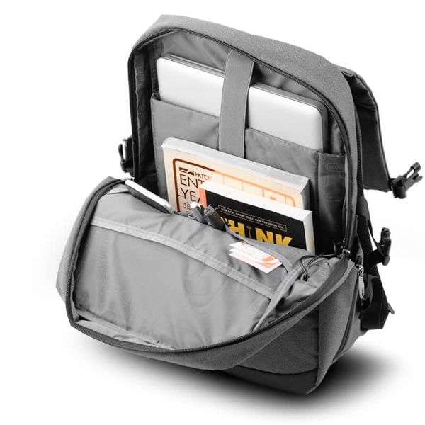 Balo Laptop Mr. Vui BLLT 966 ngăn laptop 15.6 inch thích hợp cho đi học và đi làm (44 x 31 x 14 cm)