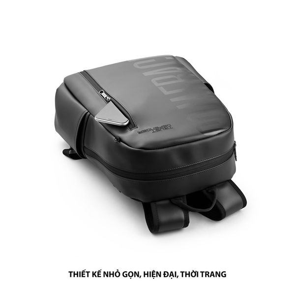 Balo thời trang Mr Vui 1065 balo teen ulzzang unisex nam nữ cho học sinh, sinh viên nhiều ngăn