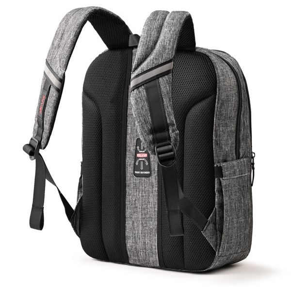 Balo Laptop Mr.Vui BLLT 986, Balo đi làm, đi học, Kích Thước (41x30x14cm), Bảo Hành 2 Năm