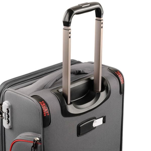 Vali vải Mr Vui VLM 204 - 19 inch xách tay đơn giản và thanh lịch (55 x 26 x 36 cm), Bảo Hành 2 Năm