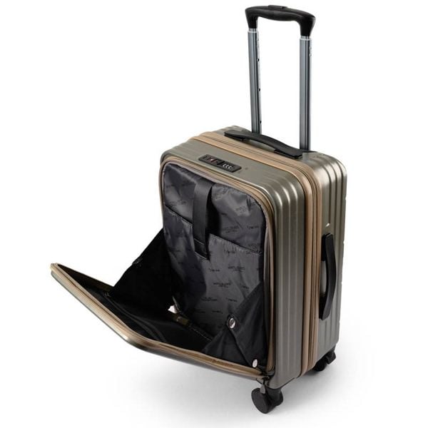 Vali nhựa Mr Vui VLC 205 size 20 inch vali xách tay thời trang (53 x 28 x 33 cm)