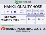 ỐNG HÀN GIÓ ĐÁ GENFLEX 8 x 14 mm