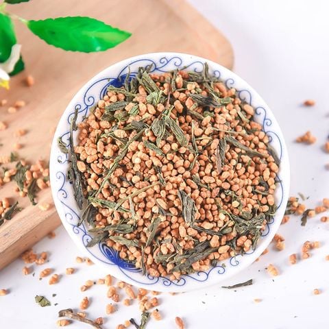 Gạo Lứt Rang Trà Xanh Kiểu Nhật Túi 250gr - Detox, Giàu Chất Xơ, Hỗ Trợ Giảm Cân