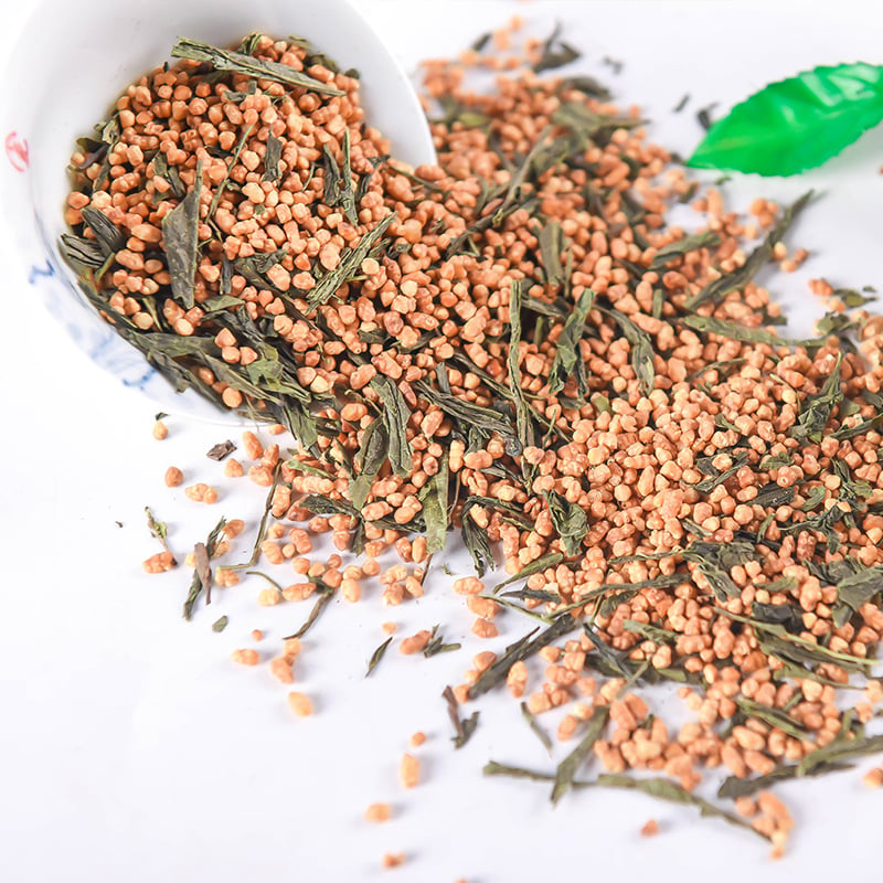 Gạo Lứt Rang Trà Xanh Kiểu Nhật Túi 250gr - Detox, Giàu Chất Xơ, Hỗ Trợ Giảm Cân