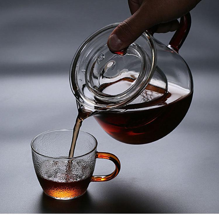 Ấm trà bằng thủy tinh borosilicate; dung tích 580ml, mode 1: MJ128