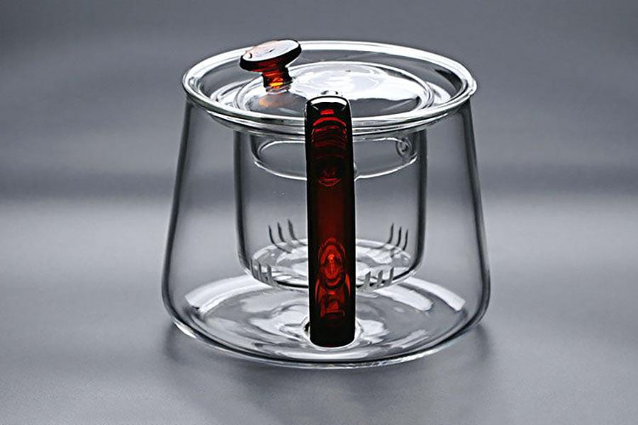 Ấm trà bằng thủy tinh borosilicate; dung tích 580ml, mode 1: MJ128