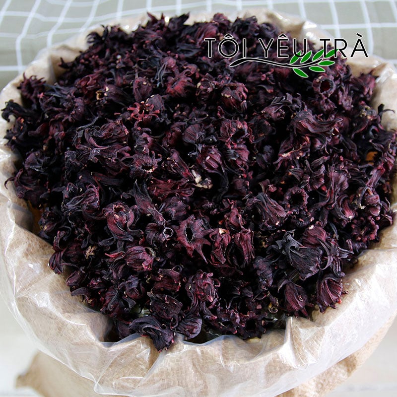 Combo trà Hoa Atiso đỏ (Hibiscus) kết hợp cỏ ngọt thơm mát giải nhiệt