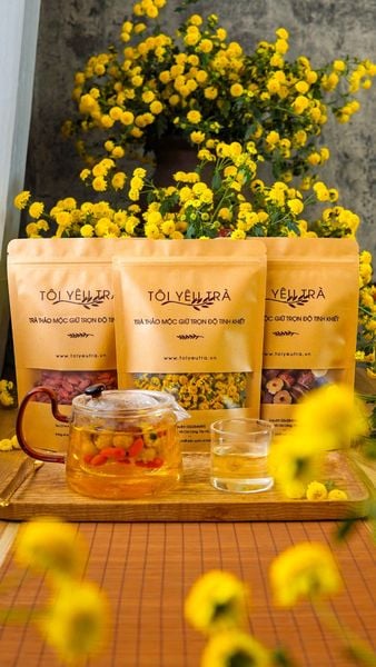 Trà Hoa Cúc, Kỷ Tử, Táo Đỏ Giúp Ngủ Ngon An Thần