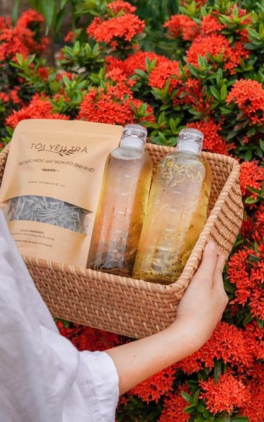 Bình Ủ Lạnh Trà, Cold Brew Tea Thủy Tinh Borosilicate Có Vạch Thời Gian