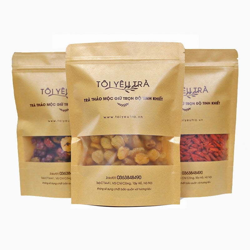 Combo Trà Bổ Dưỡng Long Nhãn, Kỷ Tử, Táo Đỏ Thơm Ngon