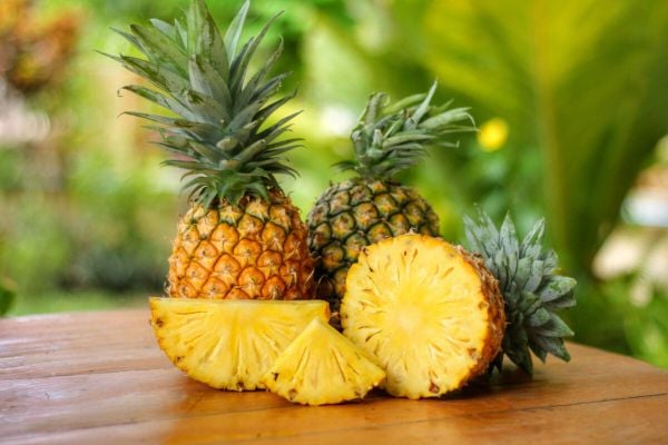 Dứa thái lát sấy lạnh detox