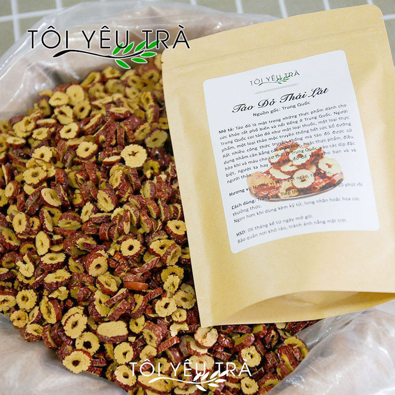 Táo Đỏ Thái Lát Loại 1 - Bổ Khí Huyết, An Thần, Tăng Miễn Dịch