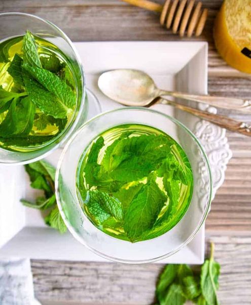trà thảo mộc giải nhiệt
