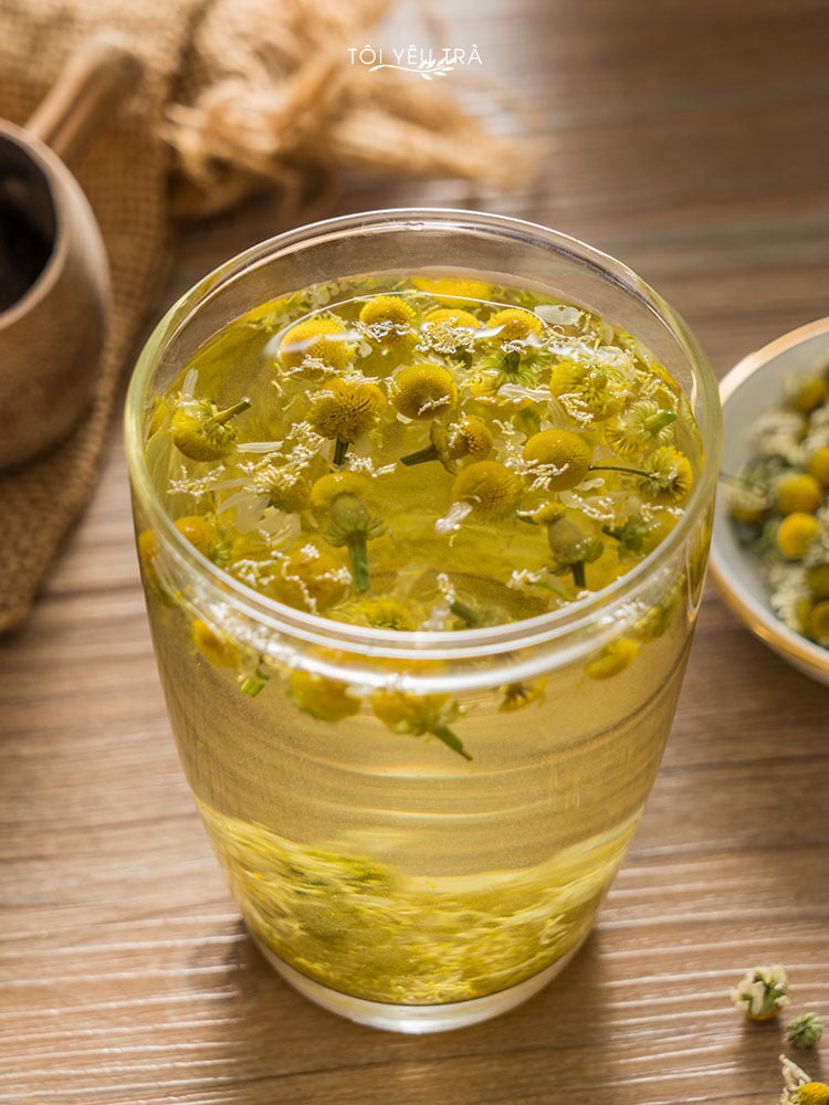 Trà Hoa Cúc La Mã Chamomile Giúp An Thần, Giảm Lo Âu, Ngủ Ngon