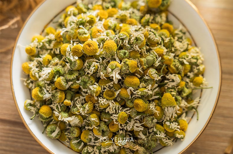 Trà Hoa Cúc La Mã Chamomile Giúp An Thần, Giảm Lo Âu, Ngủ Ngon
