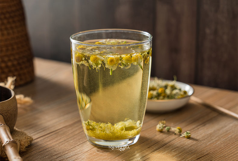 Trà Hoa Cúc La Mã Chamomile Giúp An Thần, Giảm Lo Âu, Ngủ Ngon