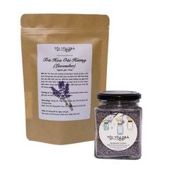 Trà Hoa Oải Hương Lavender - Thư Giãn Sâu, Giảm Stress, Ngủ Ngon
