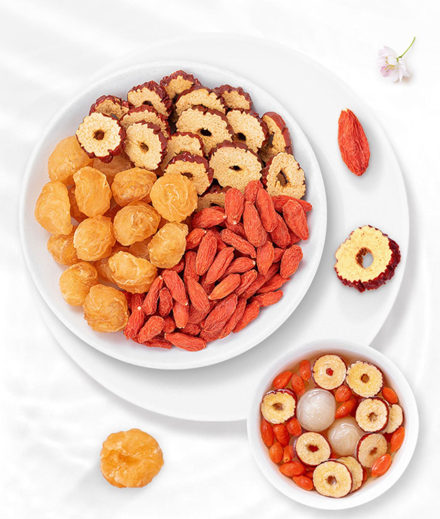 Combo Trà Bổ Dưỡng Long Nhãn, Kỷ Tử, Táo Đỏ Thơm Ngon