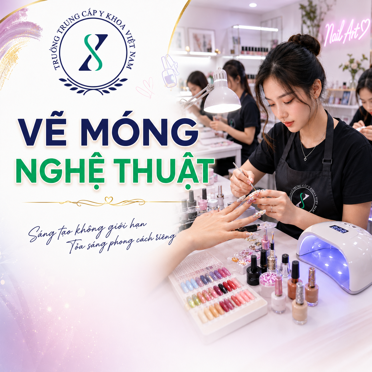  Vẽ móng nghệ thuật 