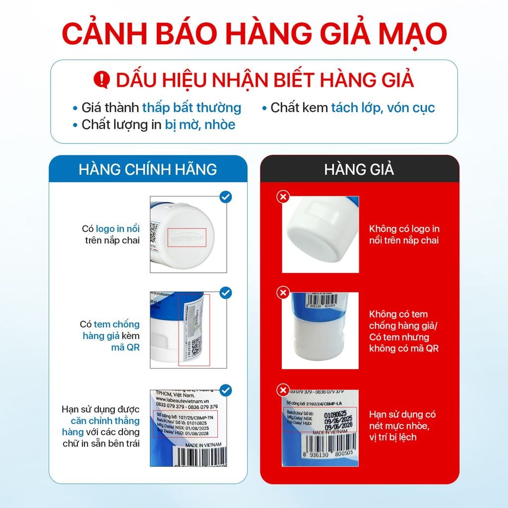 Combo 2 tuýp Neothera Armpit Cream - Dưỡng Sáng Giảm Thâm Nách (35g x2)
