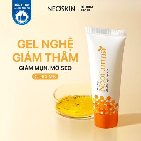 Combo 3 Tuýp Gel Nghệ NeoCurma – Giảm Mụn, Mờ Thâm Sẹo (20g/Tuýp)