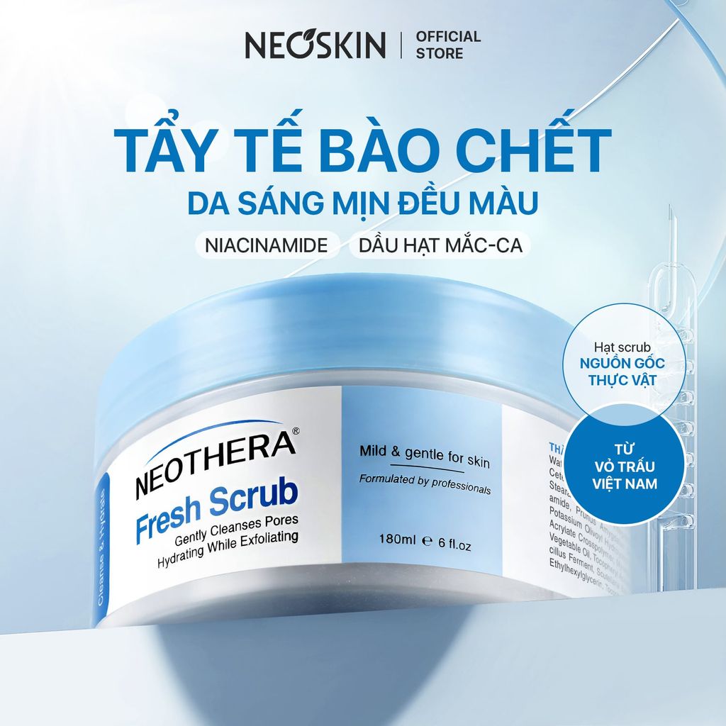 Kem Tẩy Tế Bào Chết Neothera Fresh Scrub (180g)