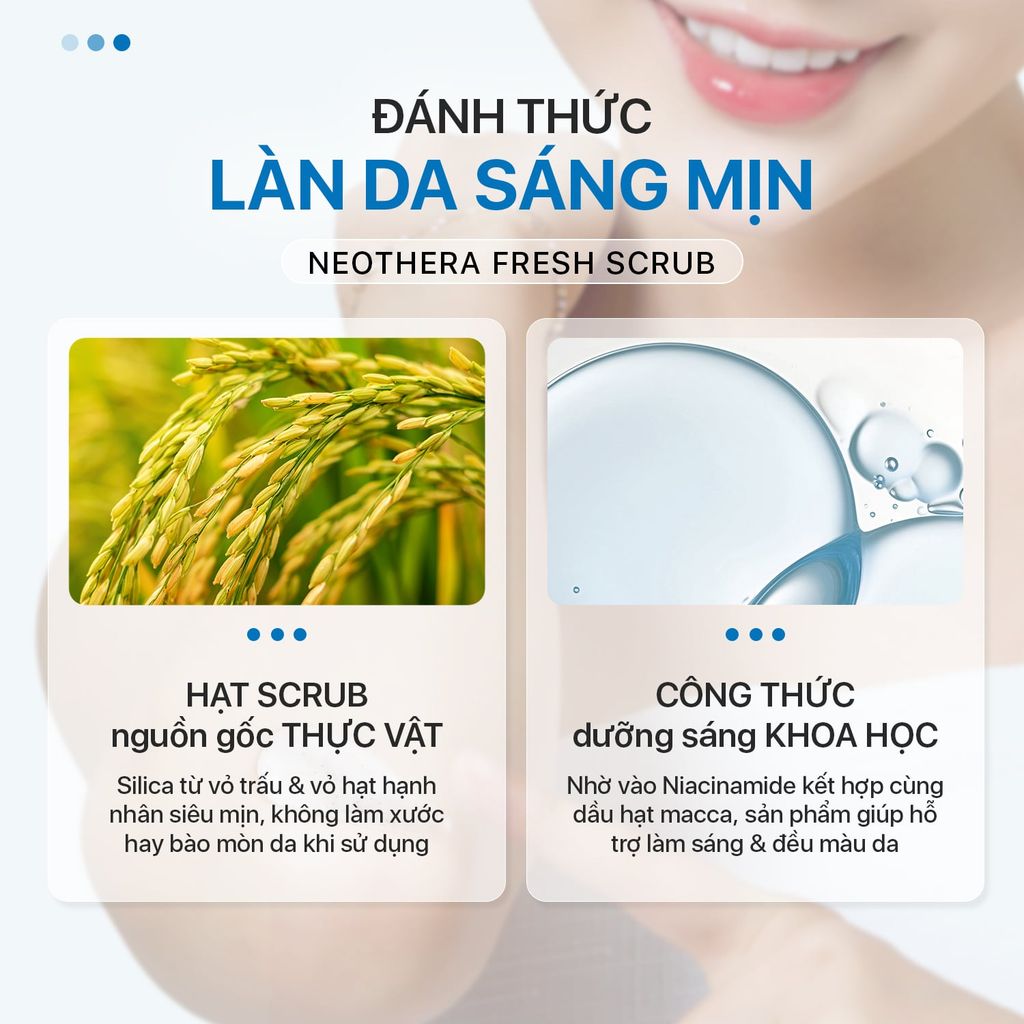 Kem Tẩy Tế Bào Chết Neothera Fresh Scrub (180g)