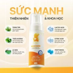 Dung Dịch Vệ Sinh Phụ Nữ Tràm Trà Úc NeoCharm – Dạng Xịt Bọt (160ml)