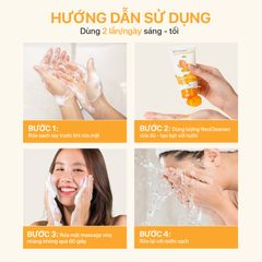 Sữa Rửa Mặt Nghệ NeoCleanser – Sạch Da, Kiểm Soát Nhờn, Ngừa Mụn Thâm (86g)