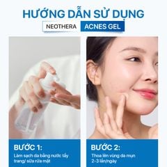 Gel Giảm Mụn Thâm, Sẹo Mụn & Cải Thiện Da Dầu, Mụn Neothera Acnes Gel (15ml)