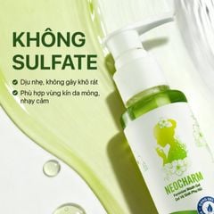 Gel Vệ Sinh Phụ Nữ Trầu Không NeoCharm - Làm sạch & Dưỡng ẩm Hàng Ngày Không Sulfate (100ml)