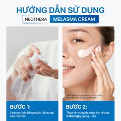 Kem Giảm Nám Da Chuẩn Khoa Học Triple Action T.A.K Hiệu Quả Chỉ Sau 7 Ngày NEOTHERA MELASMA CREAM 30ml (Chai)