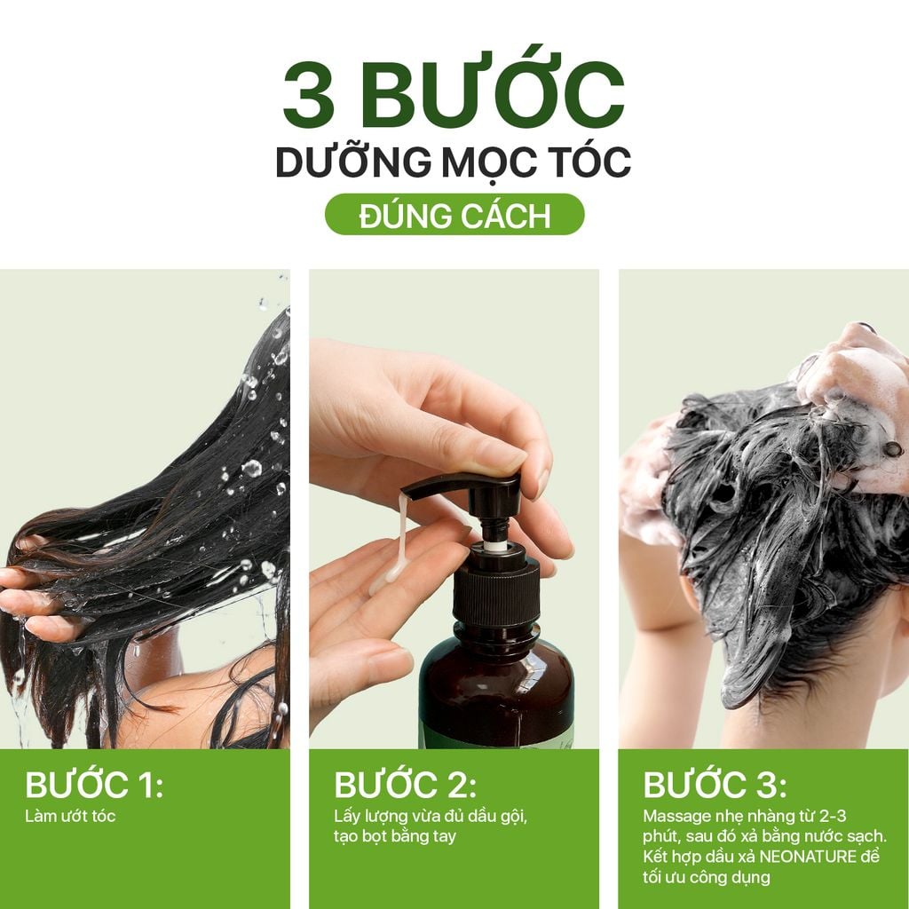 Dầu Gội Hoa Bưởi Neo Nature – Giảm Rụng & Hỗ Trợ Mọc Tóc (250ml)