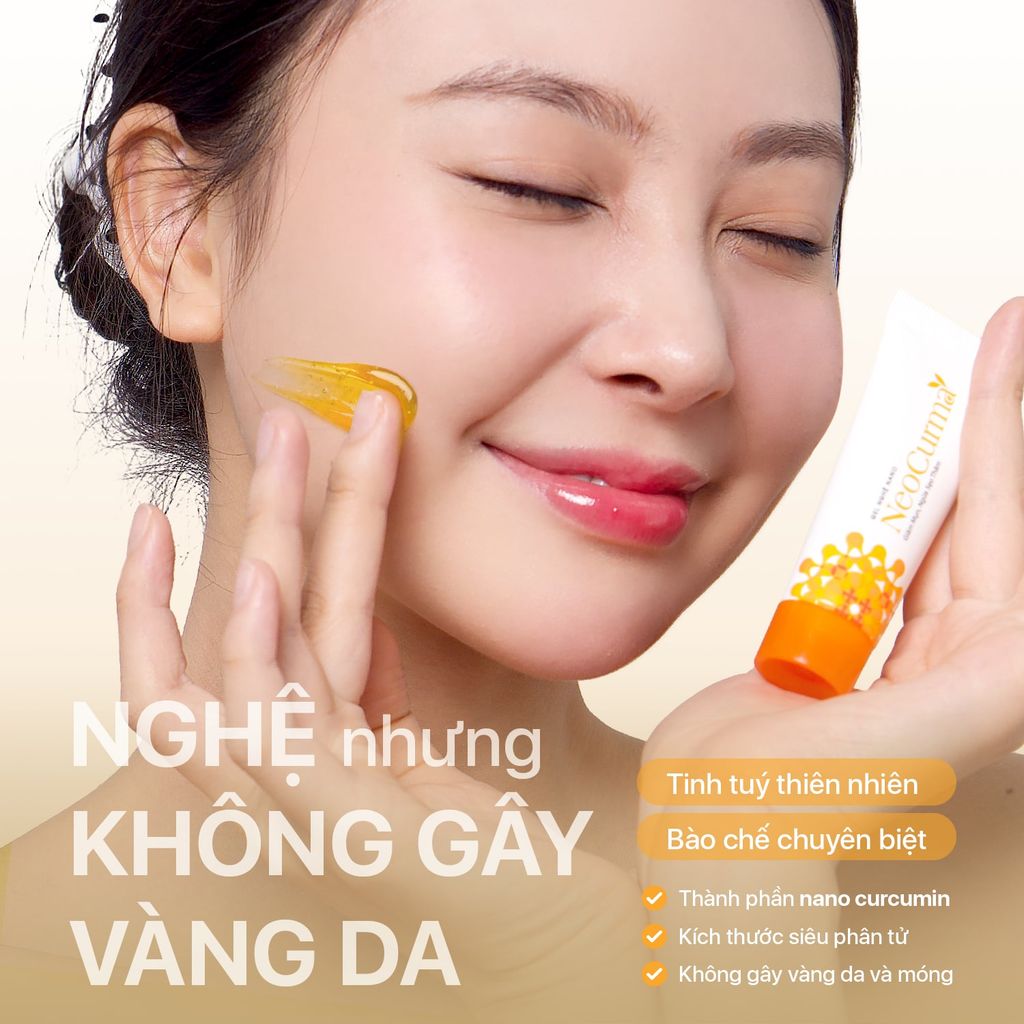 Gel Nghệ Nano NeoCurma – Giảm Mụn, Mờ Thâm Sẹo (20g)