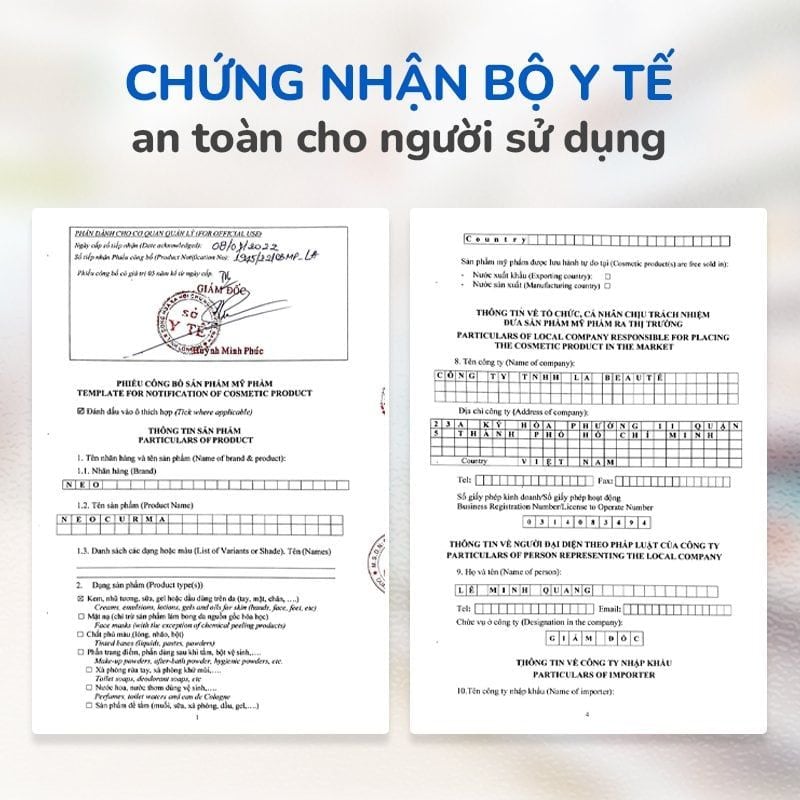 Combo 3 Tuýp Gel Nghệ Nano NeoCurma – Giảm Mụn, Mờ Thâm Sẹo (20g/Tuýp)