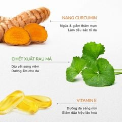 Combo 3 Tuýp Gel Nghệ Nano NeoCurma – Giảm Mụn, Mờ Thâm Sẹo (20g/Tuýp)
