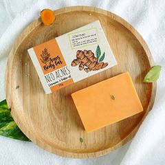 Xà Phòng Giảm Mụn Thâm Lưng Mông Nghệ Curcumin & Tràm Trà NeoAcnes (75g)
